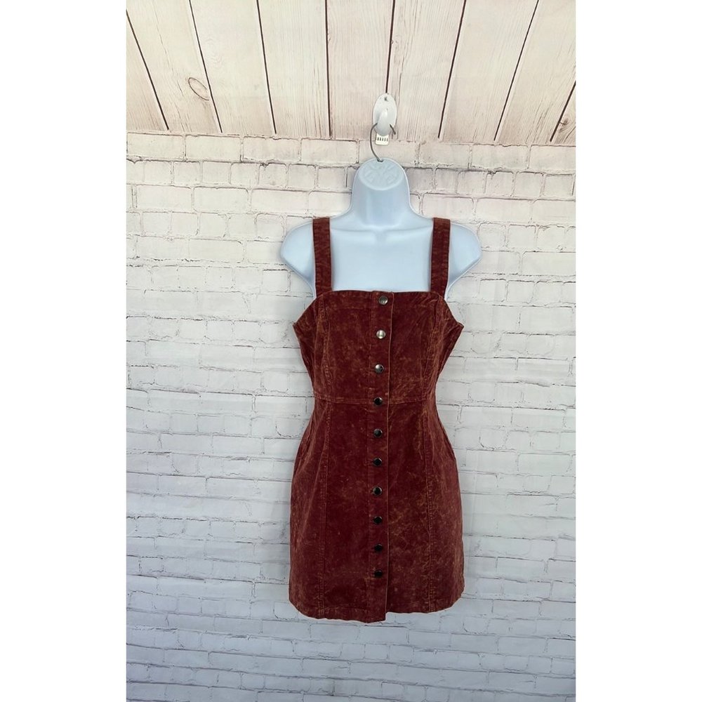 Aeropostal corduroy overall dress size small